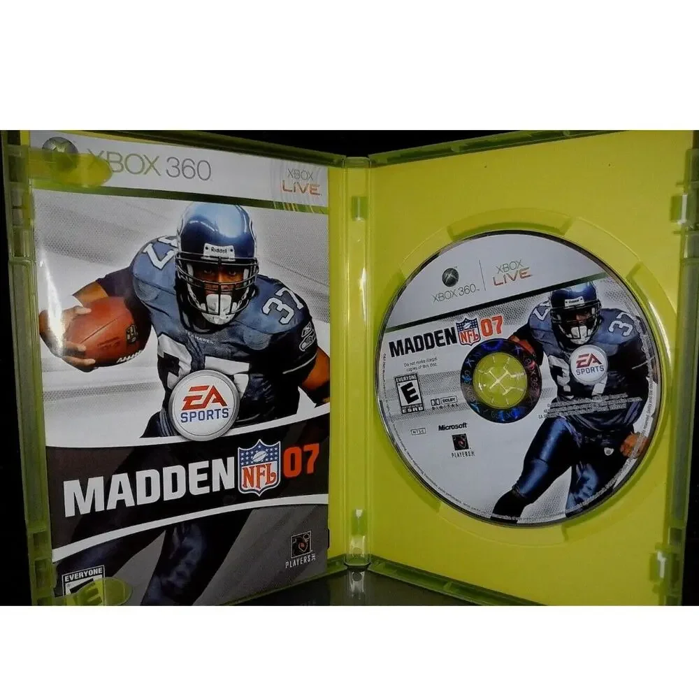 Madden NFL 07 - Xbox 360 Video Game Football 2007 GUC Xbox360 07  EA Sports!!!!
